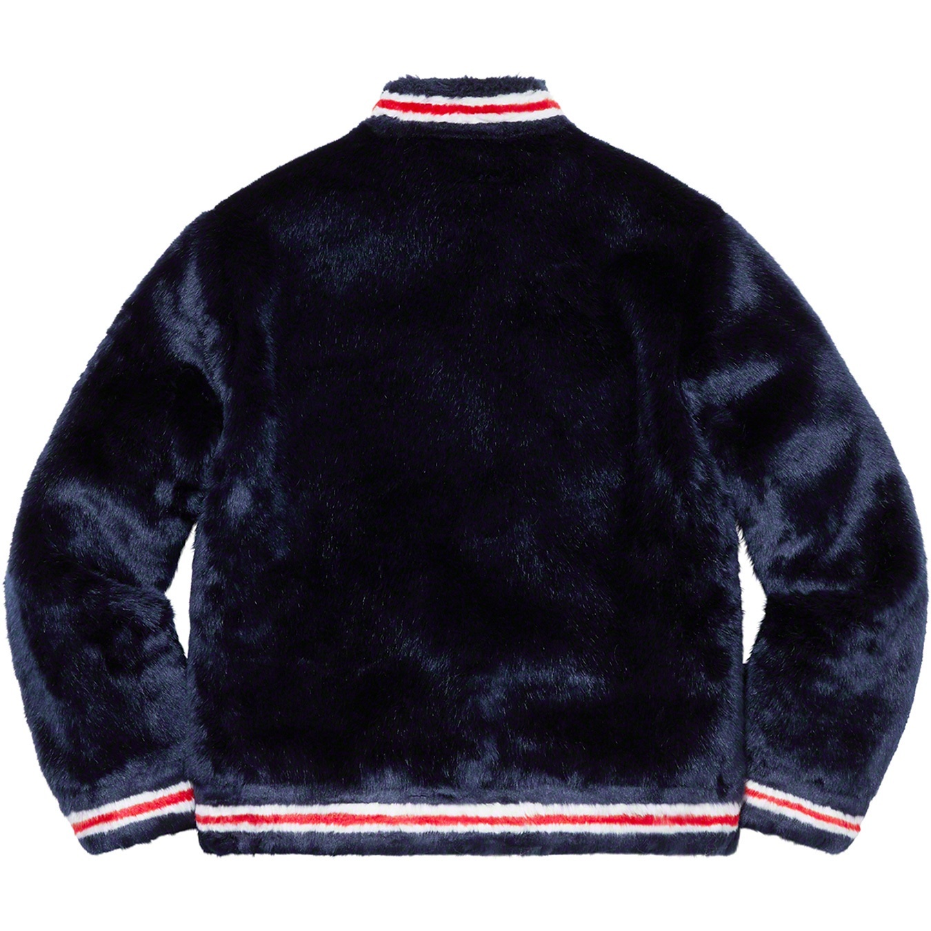 Faux Fur Varsity Jacket view 3